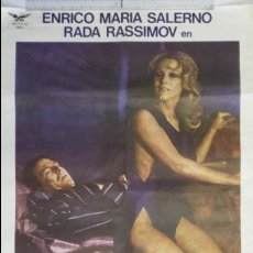 Cine: ANTIGUO CARTEL DE CINE 70 X 100 CM. UNA MALA MUJER - 1978