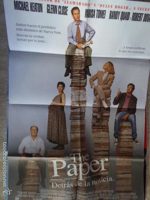 Cinema: THE PAPER. CARTEL DEL CINE- MOVIE POSTER