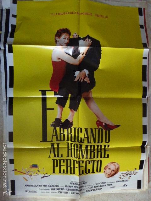 Cinema: FABRICANDO AL HOMBRE PERFECTO. CARTEL DEL CINE- MOVIE POSTER