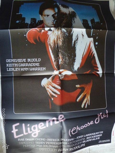 Cinema: ELIGEME. CARTEL DE CINE - MOVIE POSTER