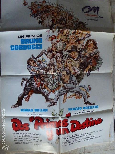 Cinema: DOS PRIMOS Y UN DESTINO. CARTEL DE CINE - MOVIE POSTER