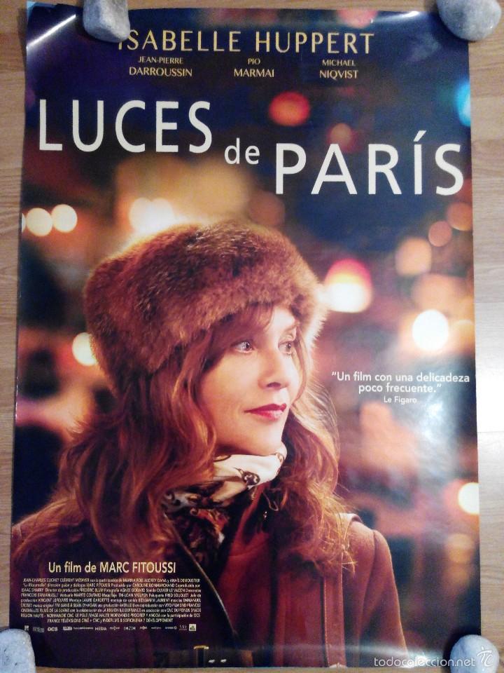 Cinema: Luces de Paris - aprox 70x100 Cartel ORIGINAL cine (L27)