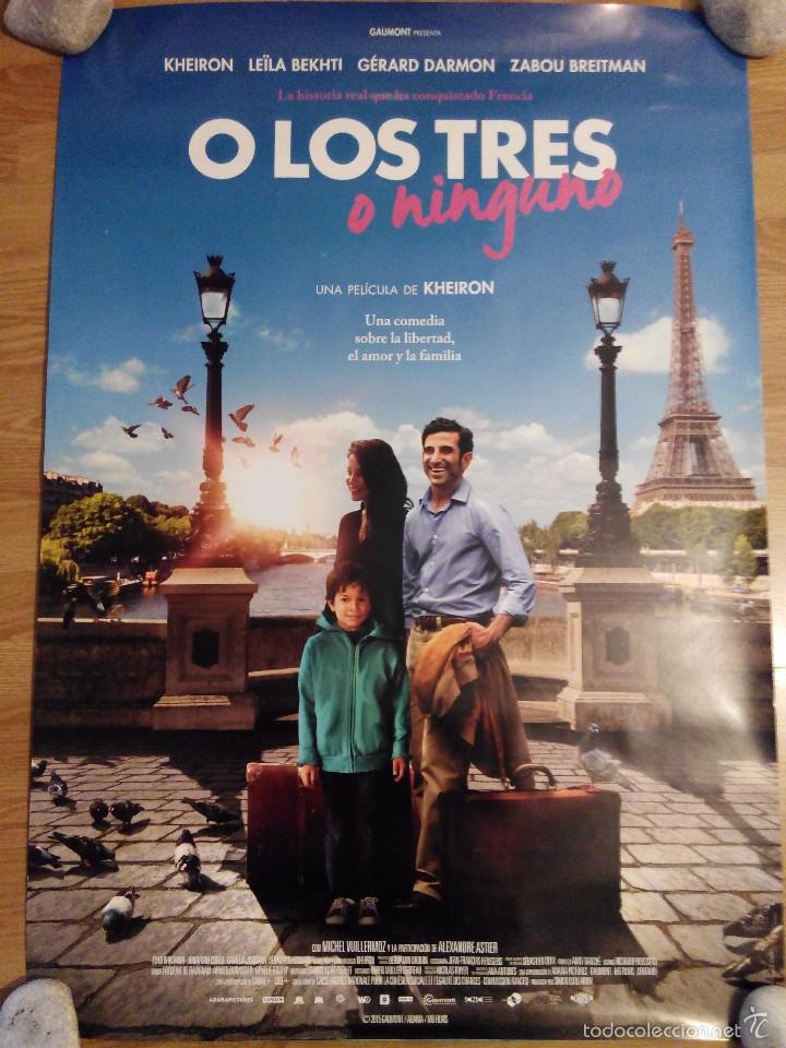 Cinema: O los tres o ninguno - aprox 70x100 Cartel ORIGINAL cine (L27)
