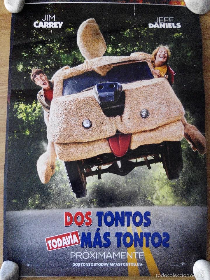 Cinema: Dos tontos todav&iacute;a mas tontos V2 - aprox 70x100 Cartel ORIGINAL cine (L27)