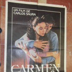 Cine: ANTONIO GADES CARTEL ARGENTINO DEL FILM CARMEN 74 X 110 CTMS.