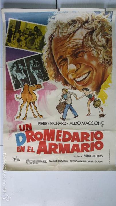 Cinema: ANTIGUO CARTEL DE CINE 70 X 100 CM. UN DROMEDARIO EN EL ARMARIO - 1980