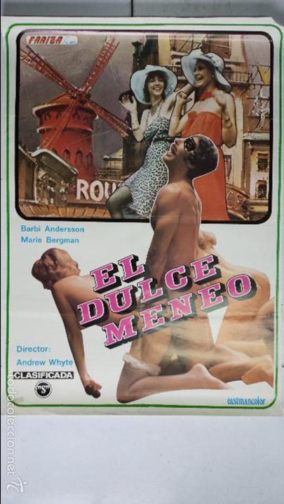 Cine: ANTIGUO CARTEL DE CINE 70 X 100 CM. EL DULCE MENEO - 1980