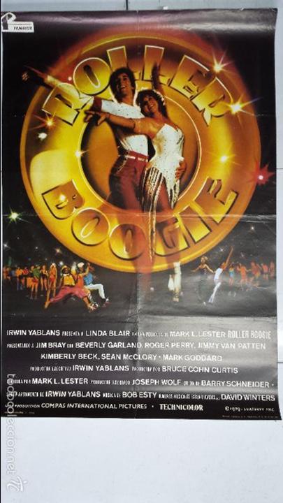 Cinema: ANTIGUO CARTEL DE CINE 70 X 100 CM. ROLLER BOOGIE - 1979