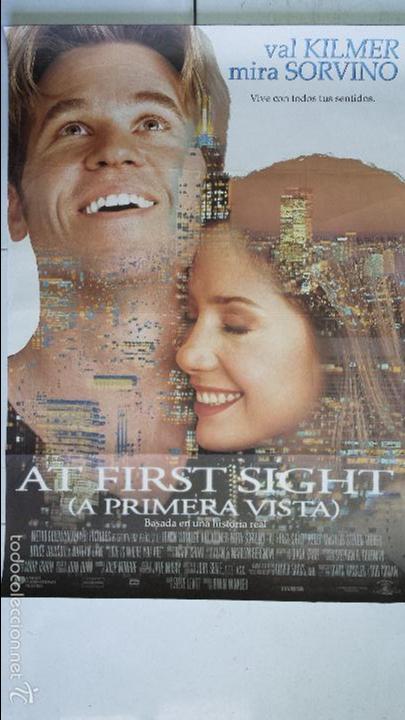 Cinema: ANTIGUO CARTEL DE CINE 70 X 100 CM. A PRIMERA VISTA - 1999