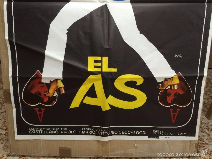 Cine: EL AS - CARTEL ORIGINAL - Foto 3