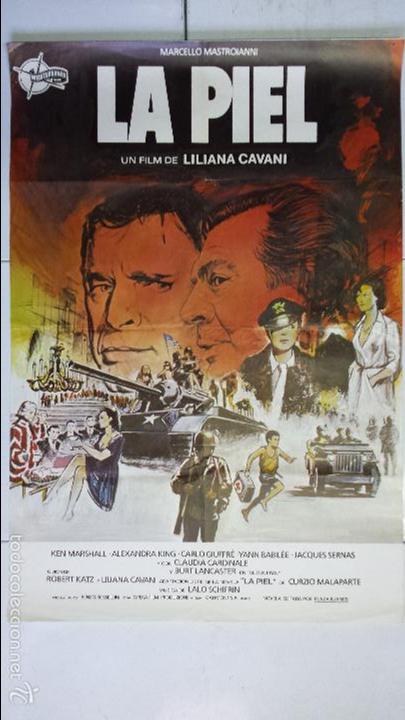Cinema: ANTIGUO CARTEL DE CINE 70 X 100 CM. LA PIEL - 1981