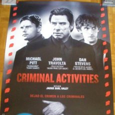 Cine: CRIMINAL ACTIVITIES POSTER JOHN TRAVOLTA MICHAEL PITT