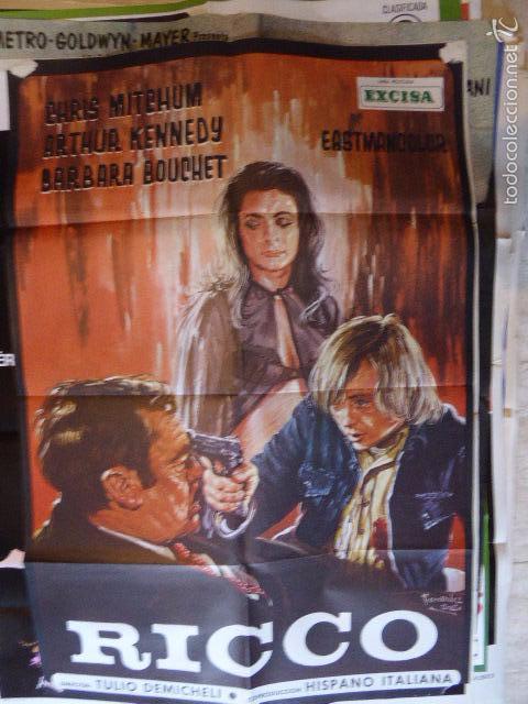 Cinema: RICCO. CARTEL DE CINE-MOVIE POSTER
