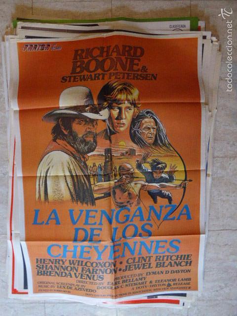 Cinema: LA VENGANZA DE LOS CHEYENNES. CARTEL DE CINE-MOVIE POSTER