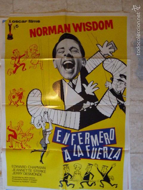 Cinema: ENFERMERO A LA FUERZA. CARTEL DE CINE - MOVIE POSTER