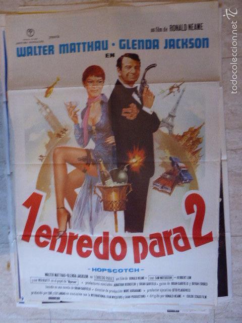 Cinema: 1 ENREDO PARA 2. CARTEL DE CINE - MOVIE POSTER