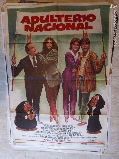 Cinema: ADULTERIO NACIONAL. CARTEL DE CINE - MOVIE POSTER