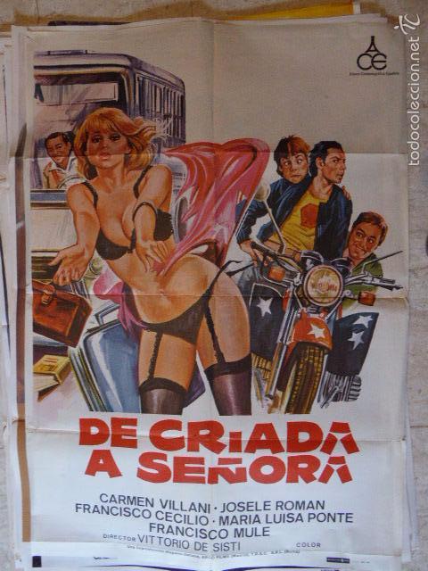 Cinema: DE CRIADA A SE&Ntilde;ORA. CARTEL DE CINE - MOVIE POSTER