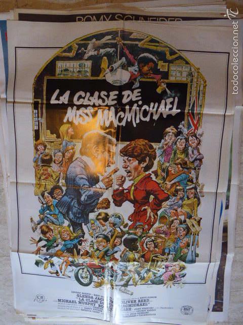 Cinema: LA CLASE DE MISS MACMICHAEL. CARTEL DE CINE - MOVIE POSTER
