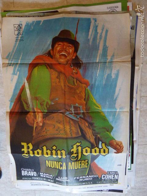 Cinema: ROBIN HOOD NUNCA MUERE. CARTEL DE CINE - MOVIE POSTER