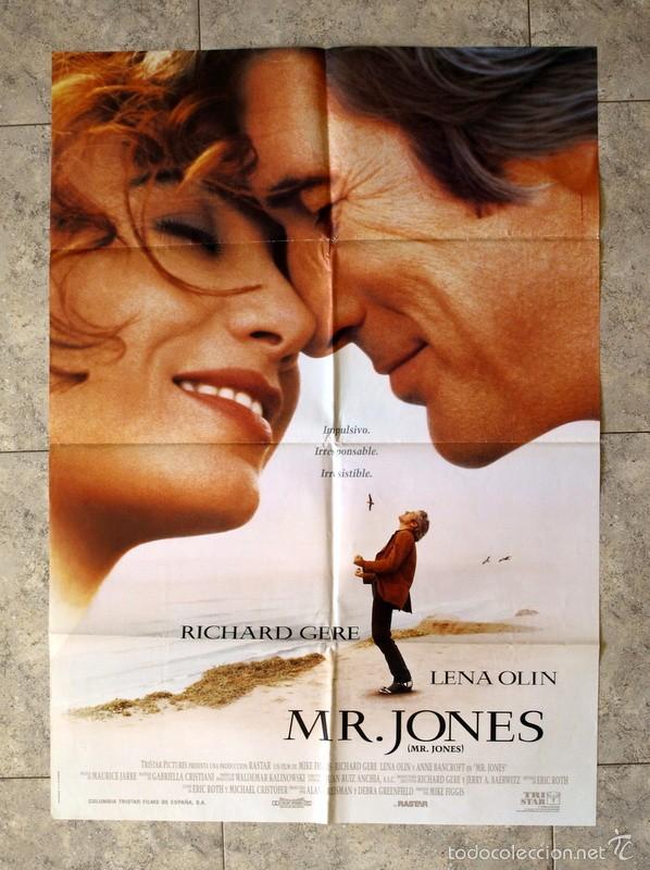 Cinema: Poster, Cartel - Mr. Jones - Richard Gere - Tristar Pictures -