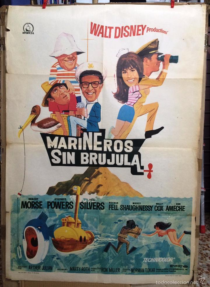 Cinema: CARTEL CINE.MARINEROS SIN BR&Uacute;JULA.ROBERT MORSE / POWERS