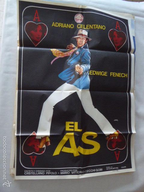 Cinema: EL AS. CARTEL DE CINE - MOVIE POSTER