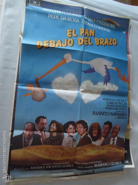 Cinema: EL PAN DEBAJO EL BRAZO. CARTEL DE CINE - MOVIE POSTER