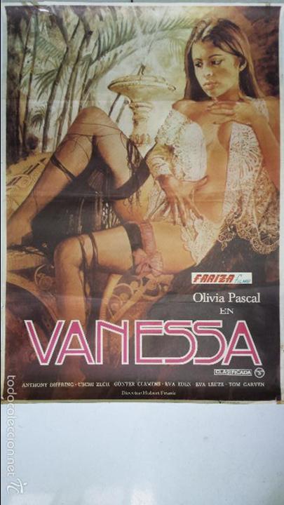 Cin&eacute;ma: ANTIGUO Y ORIGINAL CARTEL DE CINE 70 X 100 CM. VANESSA - 1978