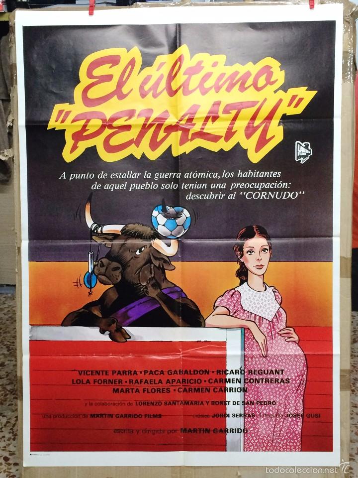 Cinema: EL ULTIMO PENALTY, VICENTE PARRA, PACA GABALDON - A&Ntilde;O 1983