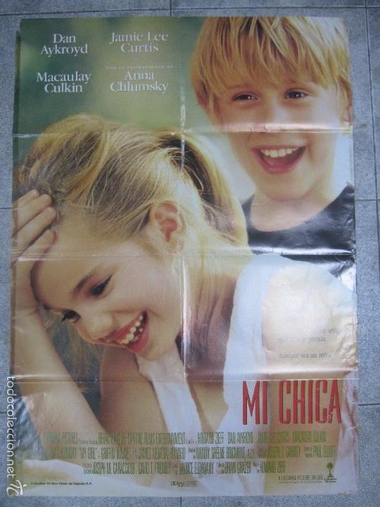 Cinema: CARTEL DE CINE. MI CHICA. 98 X 68 CM