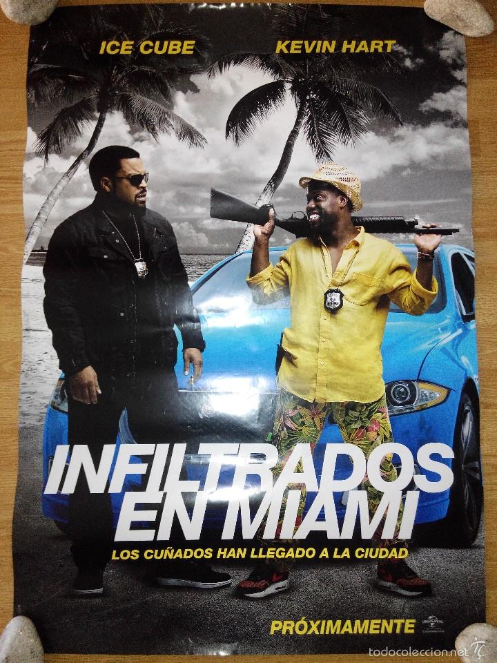 Cinema: Infiltrados en miami - aprox 70x100 Cartel ORIGINAL cine (L28)