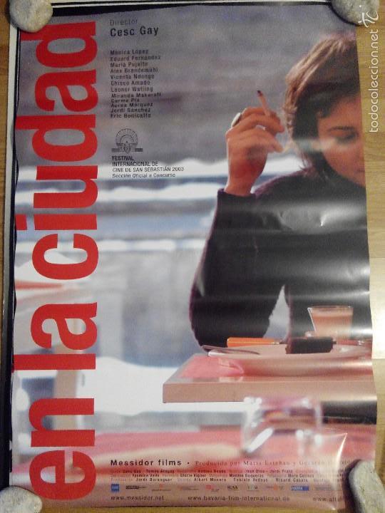 Cin&eacute;ma: En la ciudad - aprox 70x100 Cartel ORIGINAL cine (L29)