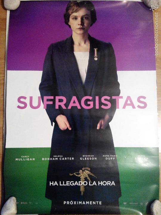 Cin&eacute;ma: Sufragistas V3 - aprox 70x100 Cartel ORIGINAL cine (L29)