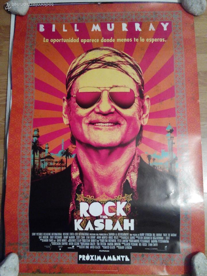 Cinema: Rock the kasbah - aprox 70x100 Cartel ORIGINAL cine (L30)