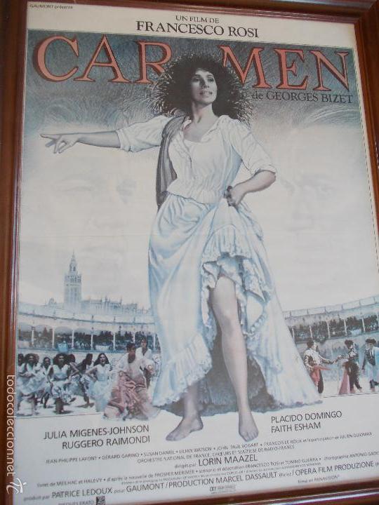 Cine: Poster Carmen Frances Rosi - Foto 1