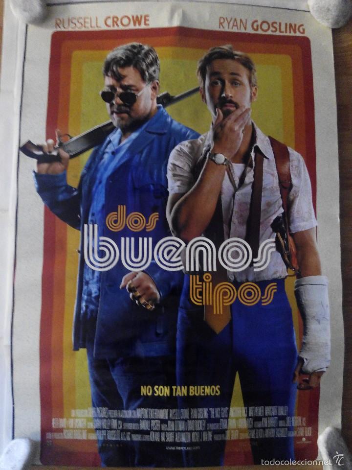 Cinema: Dos buenos tipos - aprox 70x100 Cartel ORIGINAL cine (L30)