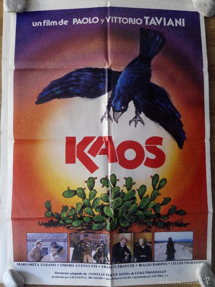 Cin&eacute;ma: Kaos - aprox 70x100 Cartel ORIGINAL cine (L30)