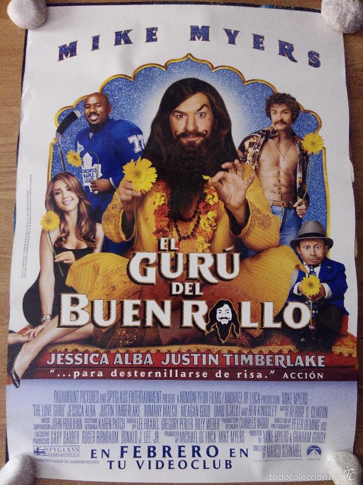 Cinema: El gur&uacute; del buen rollo - aprox 70x100 Cartel ORIGINAL VDCLUB (V1)