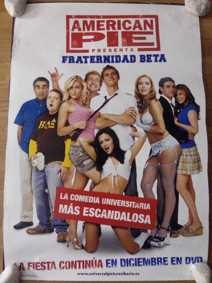 Cin&eacute;ma: American pie, fraternidad beta - aprox 70x100 Cartel ORIGINAL VDCLUB (V1)