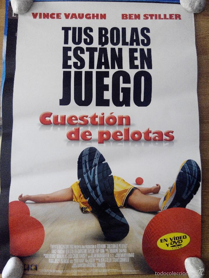 Cinema: Cuesti&oacute;n de pelotas - aprox 70x100 Cartel ORIGINAL VDCLUB (V1)