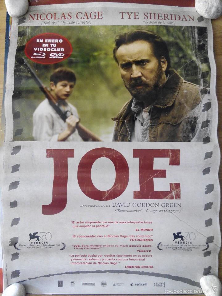 Cin&eacute;ma: Joe - aprox 70x100 Cartel ORIGINAL VDCLUB (V1)
