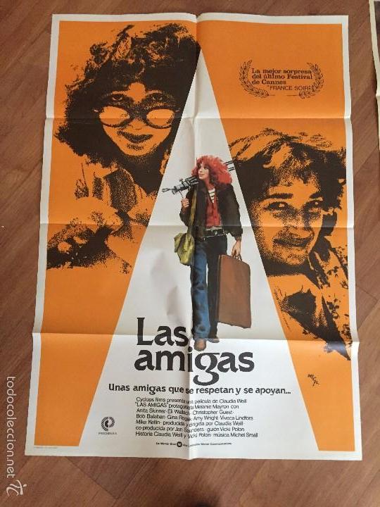 Cin&eacute;ma: las amigas poster 100x70 buen estado n&ordm;66