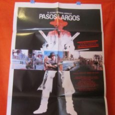 Cine: CINE - PASOS LARGOS (1986) - EL ULTIMO BANDIDO ANDALUZ - CARTEL AFICHE ORIGINAL100 X 70 CM 