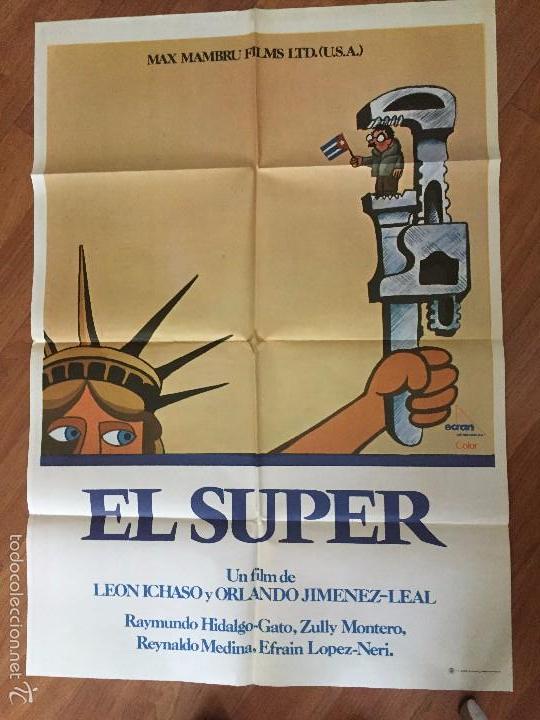 Cinema: el super poster 100x70 buen estado n&ordm; 142