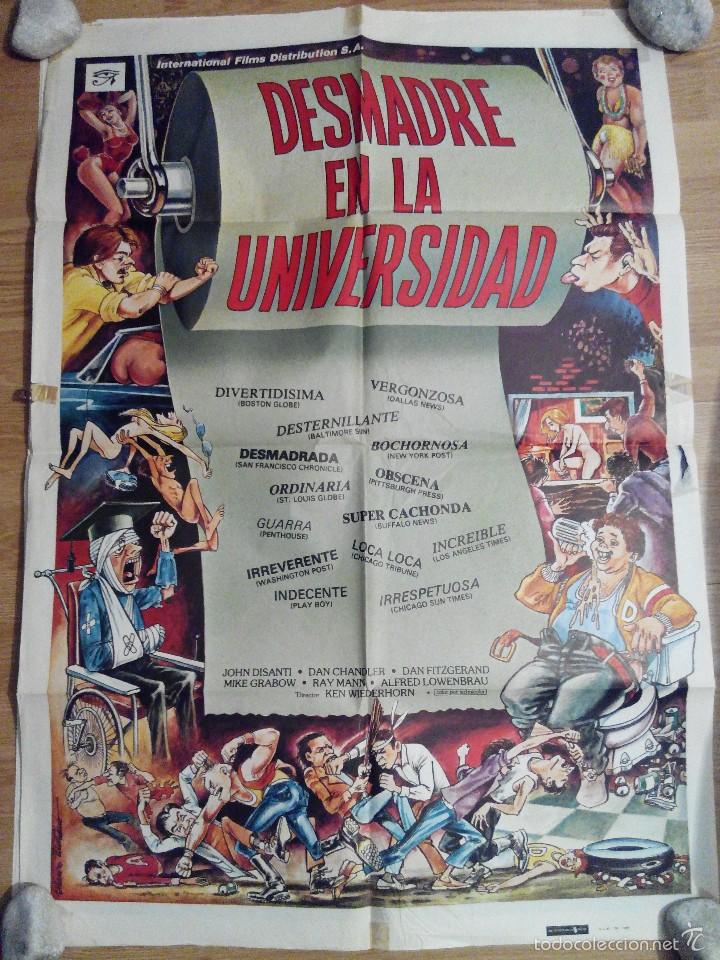 Cin&eacute;ma: Desmadre en la universidad - aprox 70x100 Cartel ORIGINAL cine (L31)