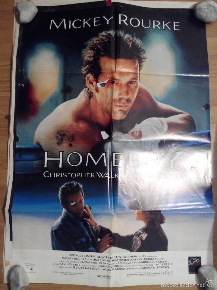 Cin&eacute;ma: Homeboy - aprox 70x100 Cartel ORIGINAL cine (L31)