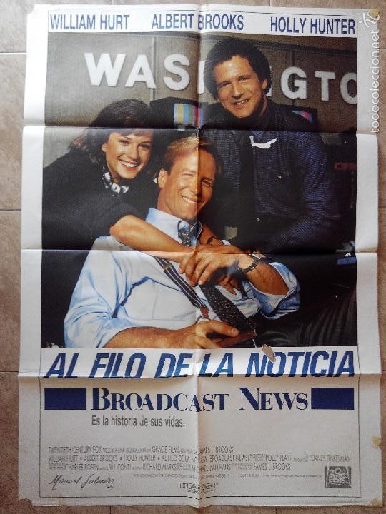 Cin&eacute;ma: Al filo de la noticia - aprox 70x100 Cartel ORIGINAL cine (L32)