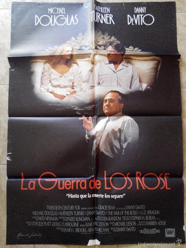 Cin&eacute;ma: La guerra de los Rose - aprox 70x100 Cartel ORIGINAL cine (L32)
