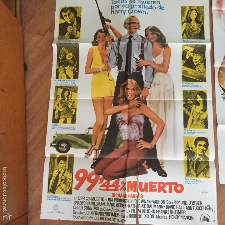 Cine: 99,44% muerto poster 100x70